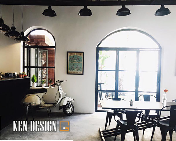 thiết kế quán cafe đẹp